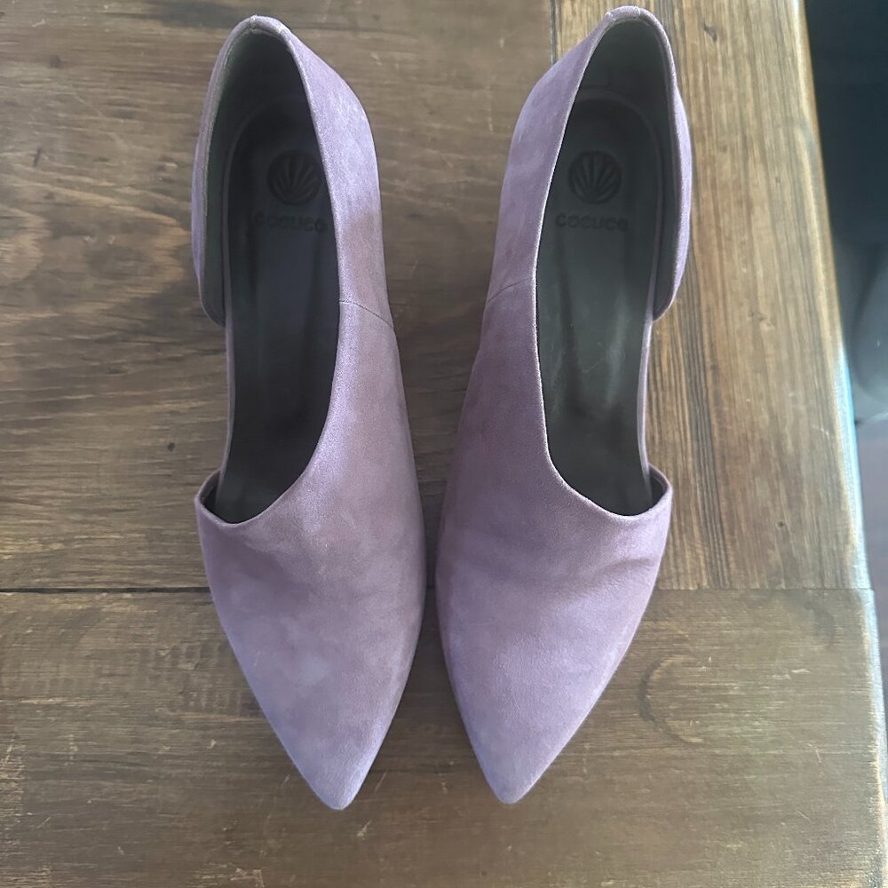 Coclico Joji pumps in a smokey lavender ~ size 38.5, NWOT!